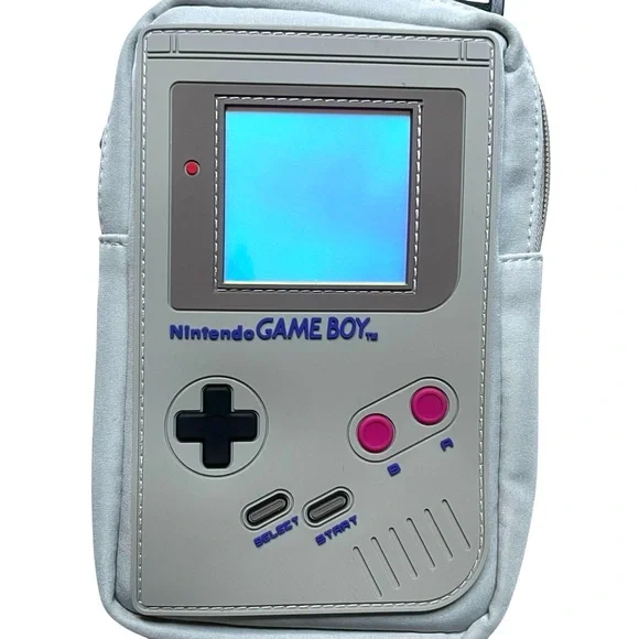 BRAND NEW NINTENDO GAMEBOY CONSOLE RETRO CROSSBODY BAG - Picture 2 of 4